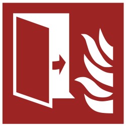 Porte coupe feu