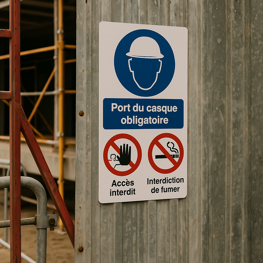 Signalétique réglementaire